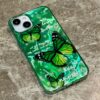 green butterfly phone case