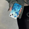 blue butterfly phone case