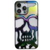 Rainbow Skeleton Skull iPhone Case