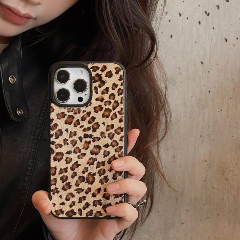cheetah print phone case