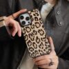 jaguar print phone case