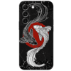 yin and yang koi phone case