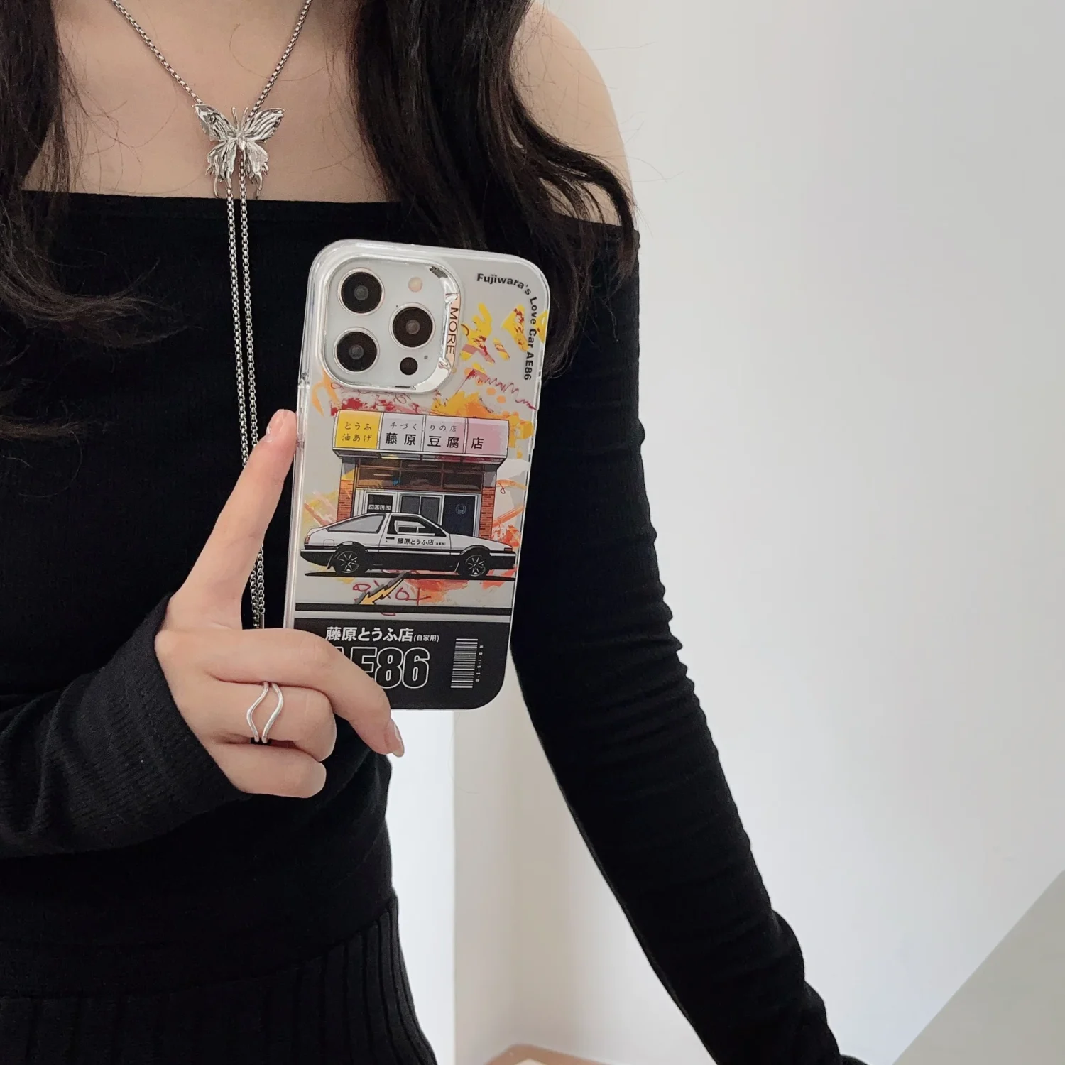 initial D ae86 phone case