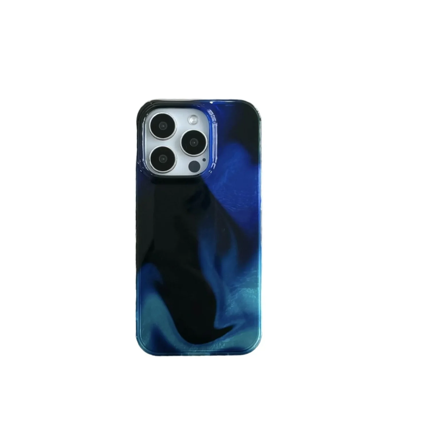 blue flames phone case