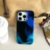 blue flames phone case