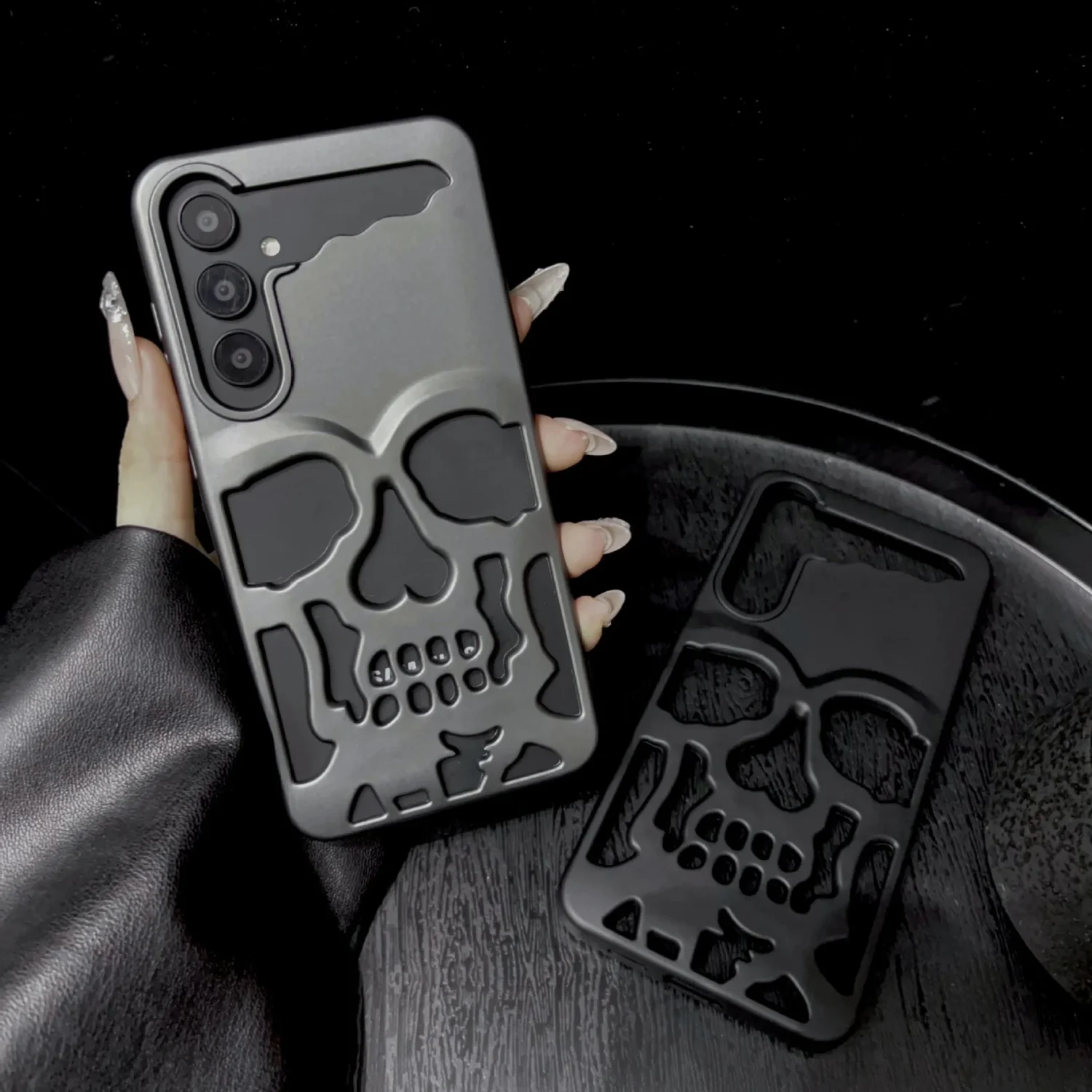 Carbon Hollow Skeleton Phone Case - Image 3