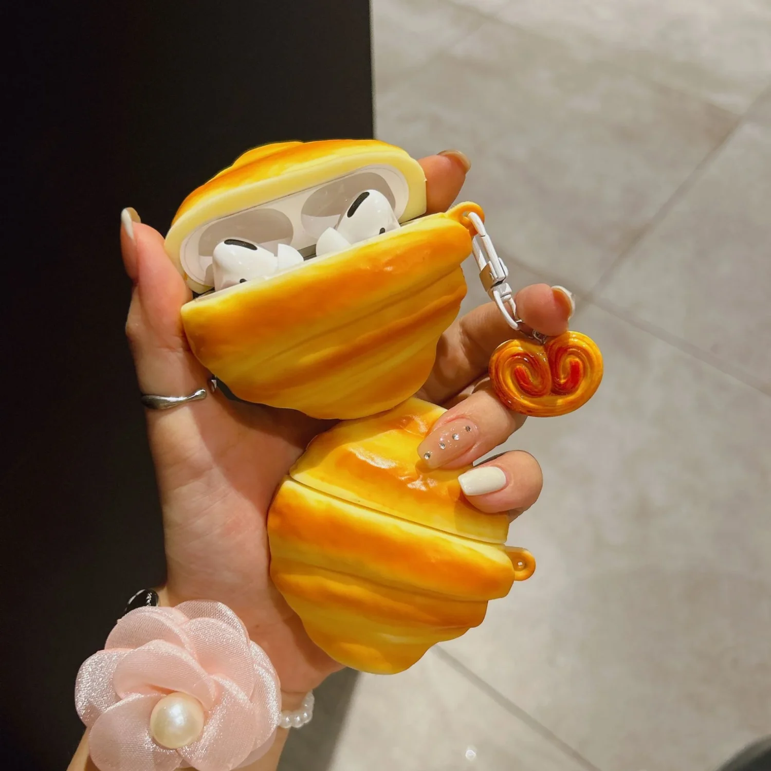 croissant airpod case