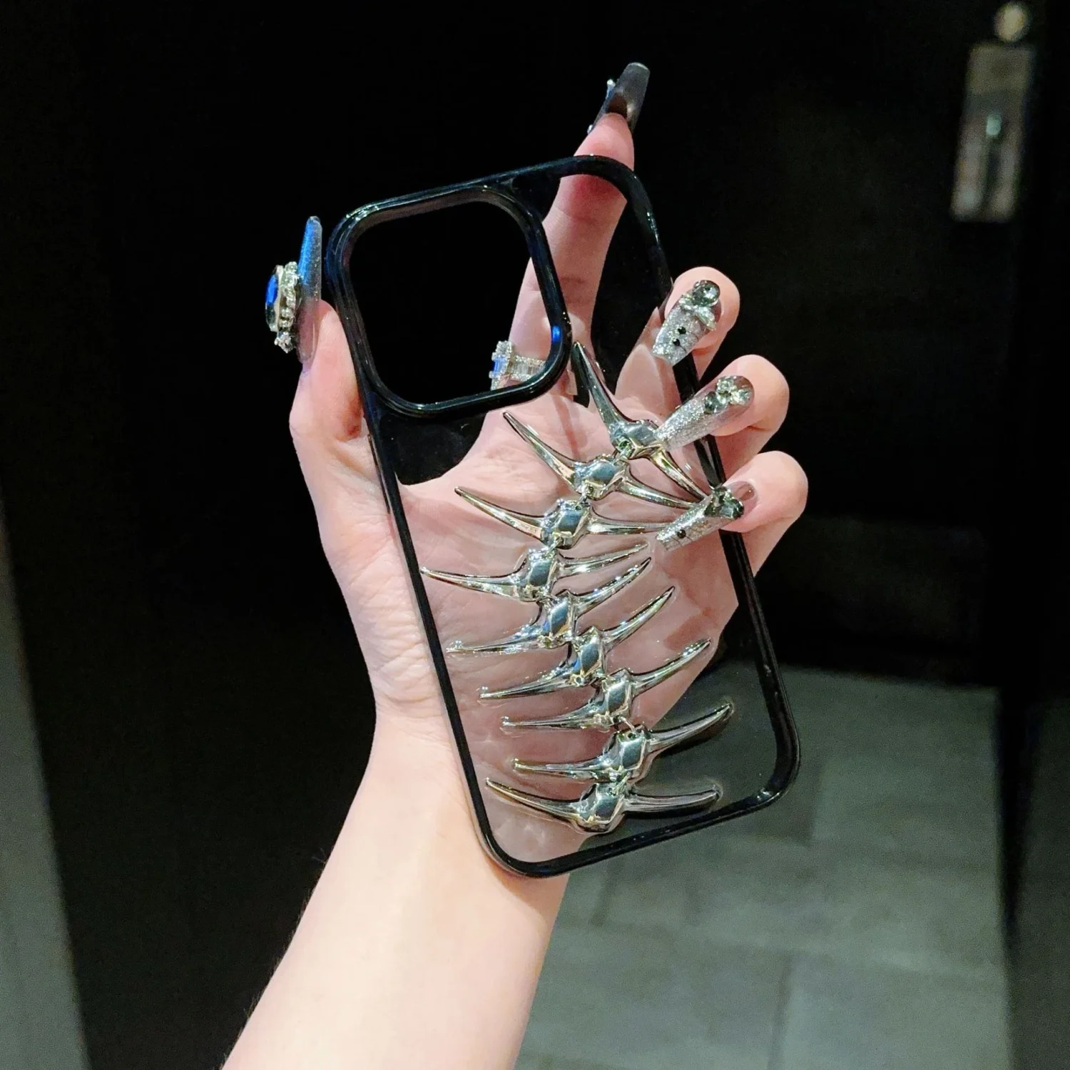 Spine Skeleton Phone Case - Image 2