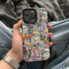 floral skeletons phone case