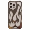 gold hollow flames phone case