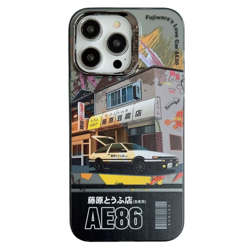 initial D ae86 phone case