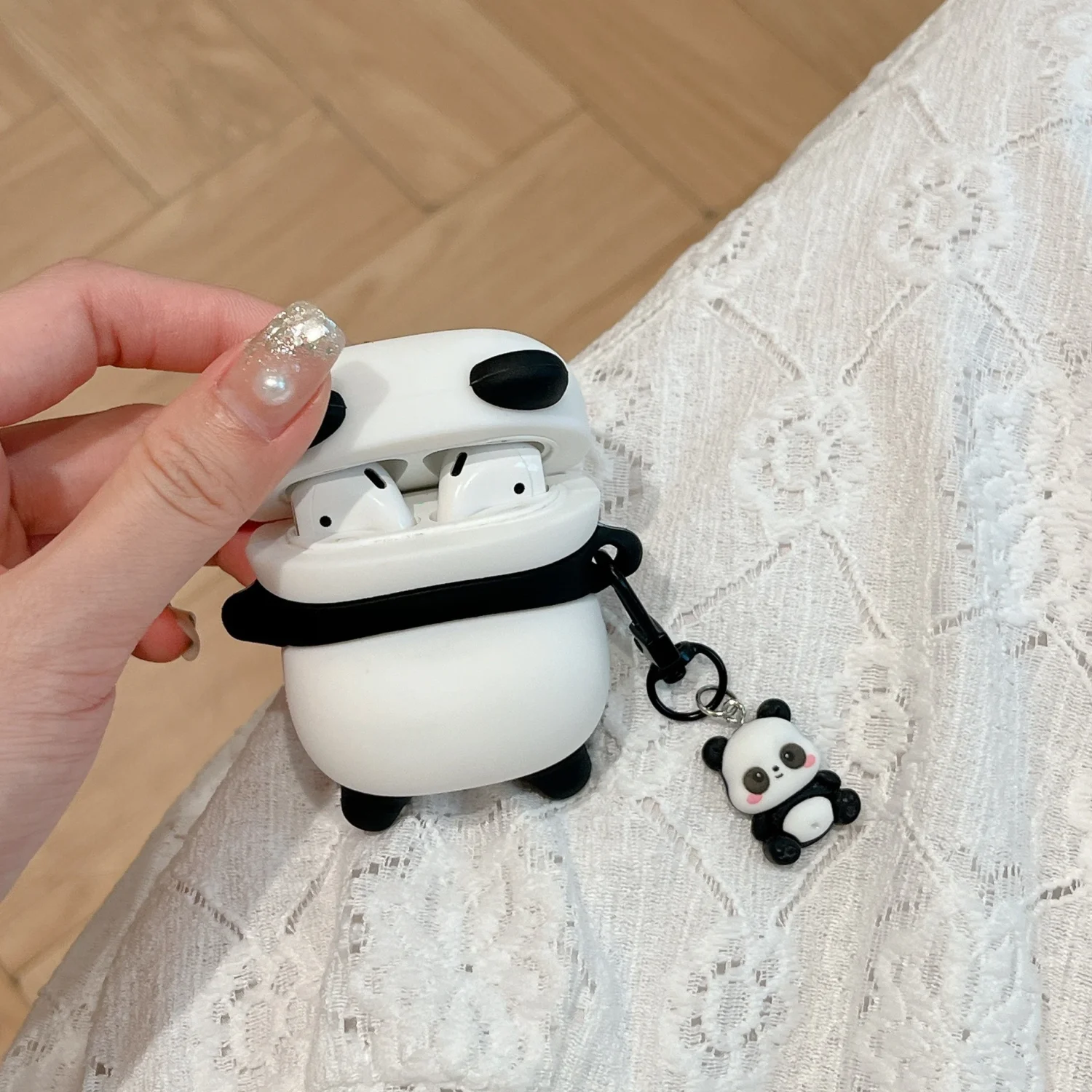 lazy panda airpod case