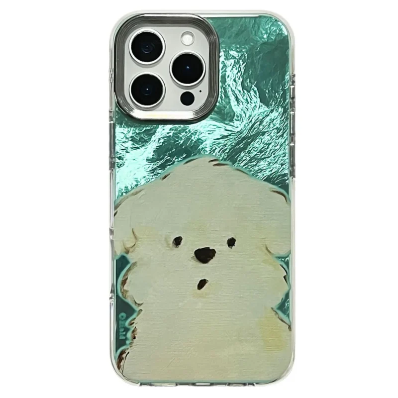 maltese puppy phone case