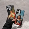 mona lisa funny art phone case