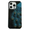 peacock feathers phone case