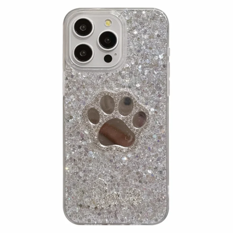 sparkly mirror phone case