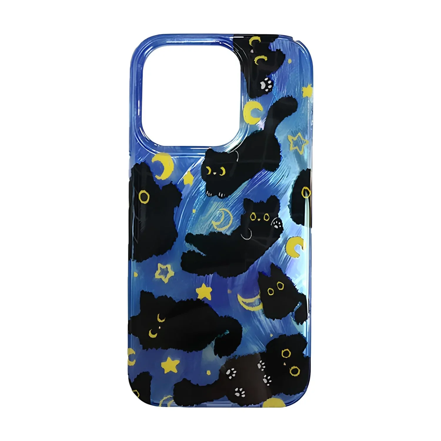 starry kitty phone case