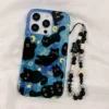 starry kitty phone case