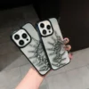 skeleton fish bone phone case